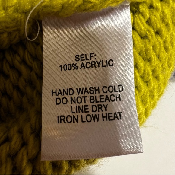 Lulus Color Me Cozy Pink Multi Color Block Turtleneck Sweater Sz S - Picture 8 of 13